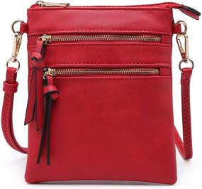 img 4 attached to 👜 Dasein Purple Small Crossbody Bags for Women - Handbags, Wallets and More