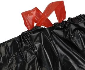 img 3 attached to 🗑️ Teyyvn 1.2 Gallon Small Drawstring Trash Bags, Black - Pack of 108
