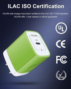 img 1 attached to ⚡ Super Fast USB C Wall Charger 3.0 - Charge iPhone 13/12/11 Pro Max, Samsung Galaxy S21/S20, and More