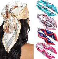 inches scarves square bandanas cashew women's accessories logo