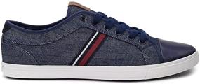 img 2 attached to Ben Sherman Madison Grey Canvas Men's Shoes