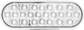 img 2 attached to GG Grand General 78232 White/Clear Light (Oval Pearl 24-LED Backup)