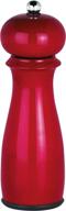 trudeau infinity 8-inch pepper mill in eye-catching red finish: the perfect kitchen essential logo