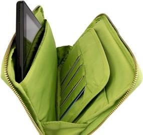 img 2 attached to 📚 VanGoddy Portable White and Green Travel Cover Sleeve Carrying Case for Amazon Fire HD 8, 7, Kindle, Oasis, Voyage, and Paperwhite