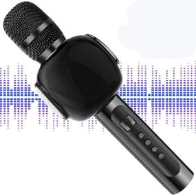 img 4 attached to KVDUKOA Microphone Portable Handheld Bluetooth