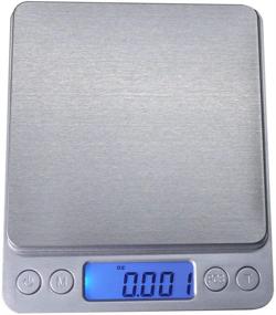 img 4 attached to 📏 Precision Digital Pocket Scale for Jewelry, Kitchen Food, Lab Weight - Capacity 500g/0.01g (17.63oz/0.001oz)