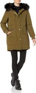 marc new york womens parka women's clothing logo