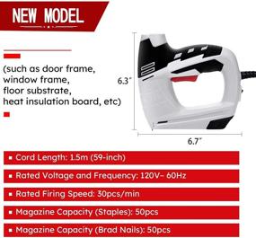 img 3 attached to KeLDE Electric Staples - Powerful Stapler for Efficient Stapling