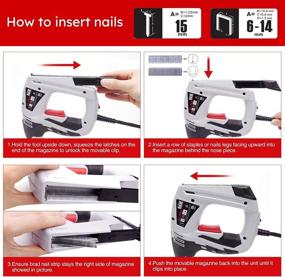 img 2 attached to KeLDE Electric Staples - Powerful Stapler for Efficient Stapling