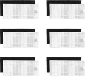 img 2 attached to 🔍 Eufy RoboVac Replacement Filter Set for RoboVac 11S, 15T, 30, 30C, 15C, 12, 25C, 35C - Essential Accessory