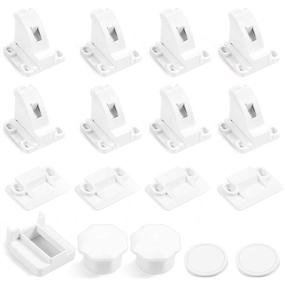 img 4 attached to 🔒 8-Pack Magnetic Cabinet and Drawer Locks for Kitchen Childproofing - SVsunvo Baby Child Safety Magnetic Cabinet Latches