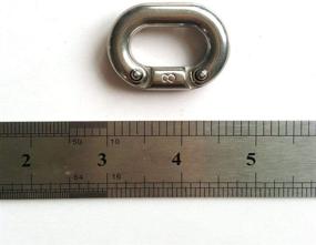 img 3 attached to Marine Stainless Anchor Security Connecting Exterior Accessories for Towing Products & Winches