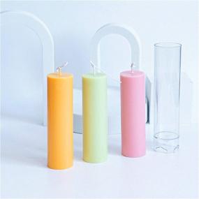 img 4 attached to WYYXO Silicone Cylinder Perfect Candles