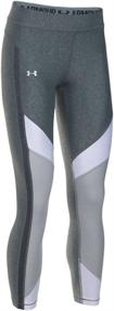 img 1 attached to 🔥 Under Armour Women's HeatGear Color Blocked Ankle Crop: Stay Cool and Stylish during workouts