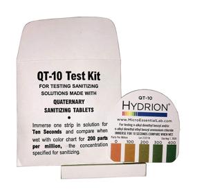 img 4 attached to Steramine Test Strips Sanitizing Quaternary