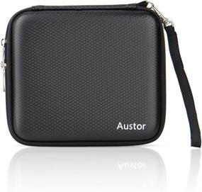 img 2 attached to 🎮 AUSTOR Nintendo 2DS Carrying Case in Sleek Black for Enhanced Portability and Organization