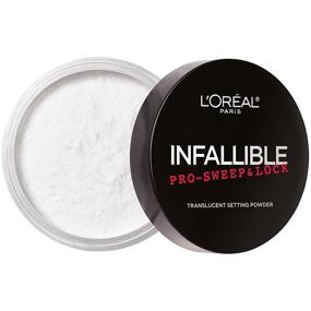 img 3 attached to 💄 L'Oreal Paris Makeup Infallible Pro-Sweep and Lock Loose Matte Setting Face Powder - 0.28 oz (1 Pack)