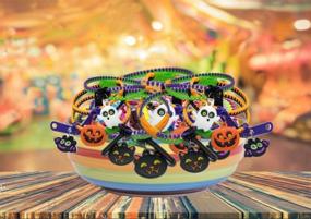 img 1 attached to 🎃 Halloween Birthday Friendship Bracelets by UpBrands