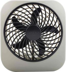 img 2 attached to O2COOL 5-inch Portable Fan Battery Operated, 1 Unit, Grey