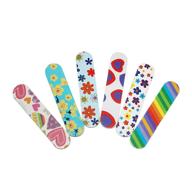 💅 1 dozen colorful girly mini emery board nail files for zmoi logo