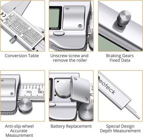 img 1 attached to Тестер преобразования десятичных дробей Neoteck Stainless Electronic: точные измерения и инструмент для контроля размеров