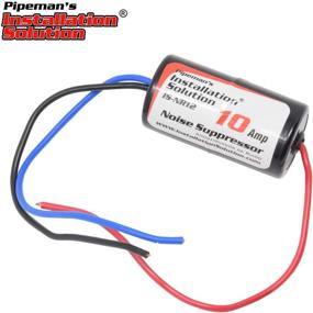 img 3 attached to 🔌 Pipeman's Installation Solution: 10 Amp Inline Power Noise Suppressor Filter (2-Pack) - Eliminator Isolator for Universal 12-Volt Car Audio Radio Ground Loop