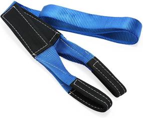 img 4 attached to 🌳 Driver Recovery Tree Trunk Protector: Heavy-Duty 3" x 10' Strap with 24,000 lb Capacity for Winch Anchor and Tree Saver