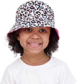 img 1 attached to 🧢 Double Reversible Bucket Girls Packable Boys' Hats & Caps: Trendy Accessories on the Go