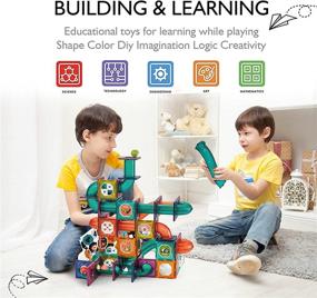 img 3 attached to Dayeto Magnetic Building Set: Engaging Educational Toy for Toddlers