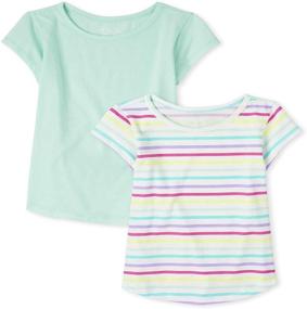 img 1 attached to 👕 Неотъемлемые футболки для девочек – Двойной пакет от The Children's Place.