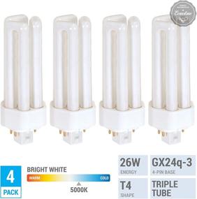 img 3 attached to 💡 Efficient Pack PL26W 3U 5000K Fluorescent: Brighten Your Space with Incredible Illumination