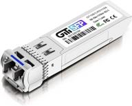 🔌 giti sfp 10gbase lr sfp+ трансивер | совместим с cisco/meraki/ubiquiti/netgear/d-link | 10gbe модуль волоконного кабеля с одним режимом передачи данных lc | 1310нм/10км/ddm логотип