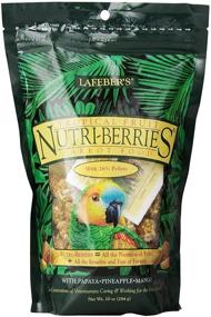 img 2 attached to 🦜 Lafeber Tropical Fruit Nutri-Berries Parrot Food 10 oz bag (2 Pack): Nourishing Blend for Vibrant Parrot Health