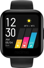 img 4 attached to Realme Watch (1.4 ") с мониторингом уровня кислорода в крови: оставайтесь здоровыми с изысканным стилем