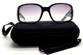 img 1 attached to Sunglasses Rhinestone Transparent Oversized Designer