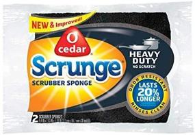 img 3 attached to O Cedar Scrunge Sponge Hd 2Pk