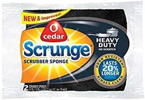 img 1 attached to O Cedar Scrunge Sponge Hd 2Pk