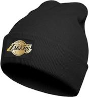 🧢 stay stylish and warm with univeins black watch slouchy beanie hat - perfect for street dancing and los logo