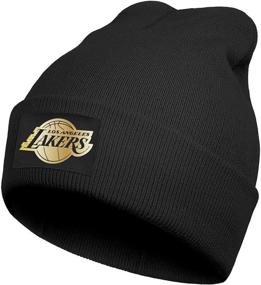 img 4 attached to 🧢 Stay stylish and warm with Univeins Black Watch Slouchy Beanie Hat - Perfect for Street Dancing and Los