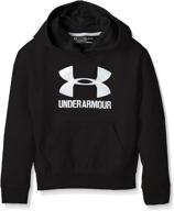 stay warm in style: under armour girls threadborne fleece hoodie logo