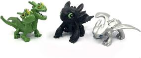 img 1 attached to Dragon Toys Mini Figures Toothless