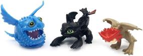 img 2 attached to Dragon Toys Mini Figures Toothless