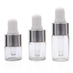 img 1 attached to 🌿 Crisp & Convenient: Clear Dropper Bottles Essential Aromatherapy Enhances Olfactory Experience!