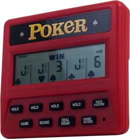 img 4 attached to Game-changer: Unleash Your Inner High Roller with Trademark Global Electronic Handheld Poker