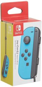 img 3 attached to 🎮 Nintendo Joy-Con (L) - Neon Blue Controller for Nintendo Switch: A Vibrant Gaming Experience