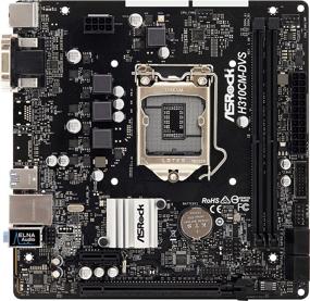 img 4 attached to 🔧 ASRock H310CM-DVS S1151 Intel H310 Motherboard: Maximize Performance with Max32GB DDR4, PCIE, DVI-D & D-Sub for mATX Builds