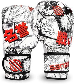 img 2 attached to 🥊 Unleash Your Style and Power with Sanabul Sticker Bomb Adult Boxing Kickboxing Training Gloves