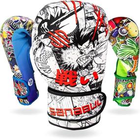 img 4 attached to 🥊 Unleash Your Style and Power with Sanabul Sticker Bomb Adult Boxing Kickboxing Training Gloves