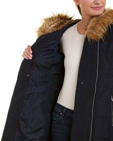 img 1 attached to 🧥 Stylish Cole Haan Womens Taffeta Quilted Women's Clothing Collection - Coats, Jackets & Vests