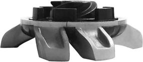 img 3 attached to PrideSports Softspikes Ultimate Cleat Kit with Tornado Fast Twist 3.0 Technology - Black/Silver (Large)